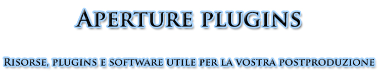 Aperture 3 plugins