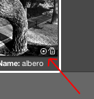 Simbolo di edit in Aperture 3