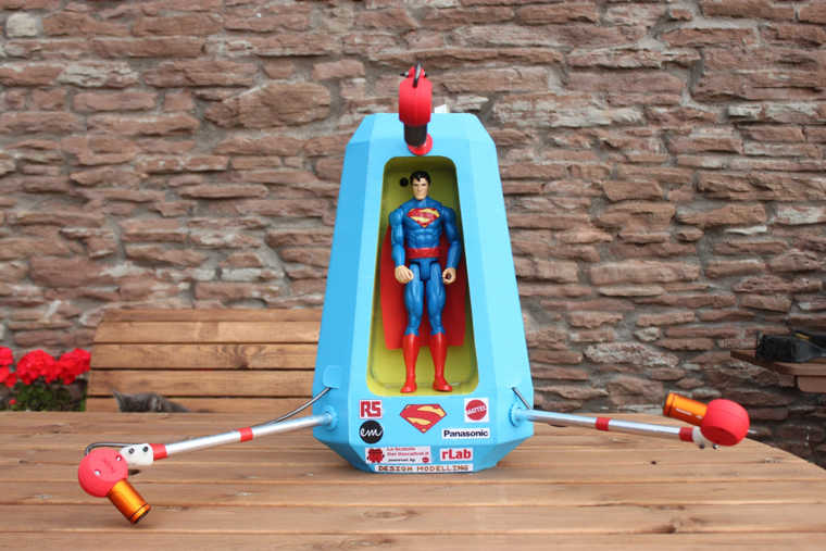 superman in space