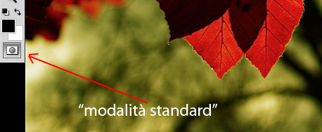 Modalità maschera di photoshop cs4