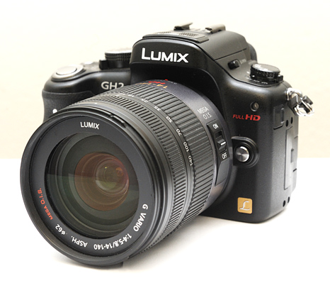 Lumix gh2 front