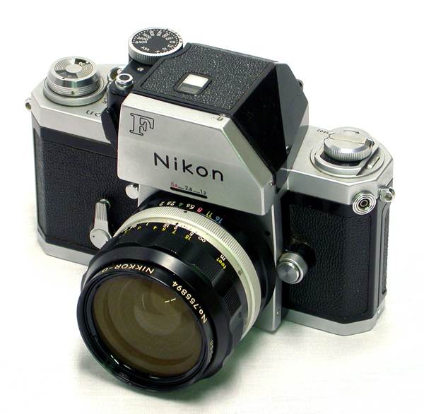 Nikon F front