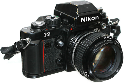 Nikon F3 front