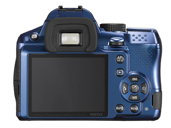 Pentax K30 back