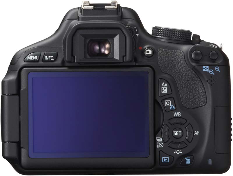 Canon 600d back