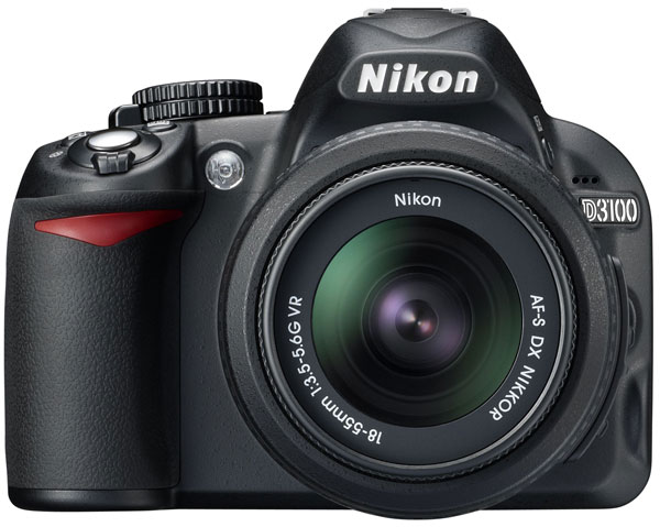 Nikon d3100 front