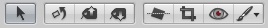 La toolstrip di Aperture 3