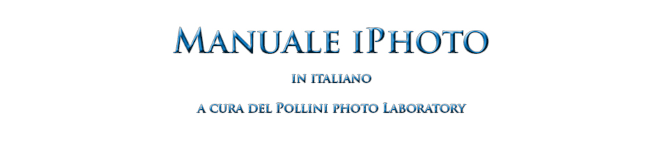 Manuale iPhoto