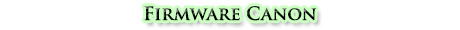 Firmware Canon